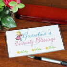 Heavenly Blessings Personalized Checkbook Cover